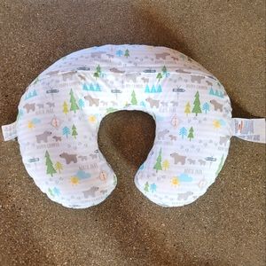 Boppy nursing pillow with cover